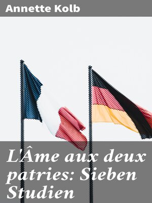 cover image of L'Âme aux deux patries